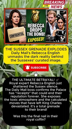 REBECCA ENGLISH Drops The GRENADE On HARRY & MEGHAN! 💣👑 #RoyalGossip #HarryAndMeghan #RoyalNews