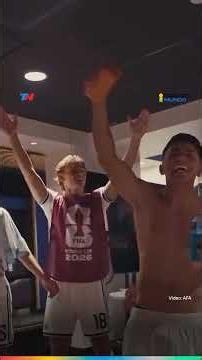 🇦🇷♫VAMOSSS ARGENTINA, SABÉS QUE YO TE QUIEEERO♫ Así fue el festejo íntimo de la Scaloneta