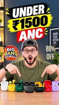 Diwali Sale 2026⚡️Only 5 Best Earbuds Under 1500 @ Flipkart Big Bang Diwali Sale-Best TWS Under 1500