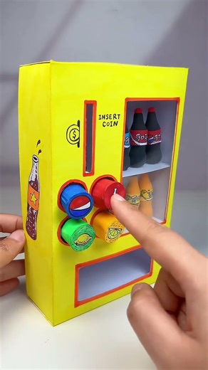 Manual DIY vending machine _ #diy #craft #handmade