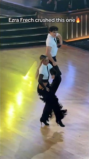 DWTSEzra Frech with the best performance of the night #dancingwiththestars #dwts