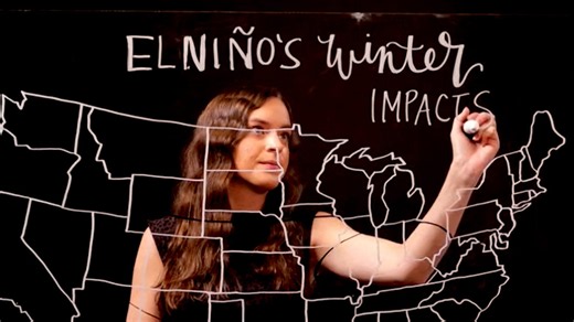 El Niño winter impacts: Will your area be warmer, drier or wetter?
