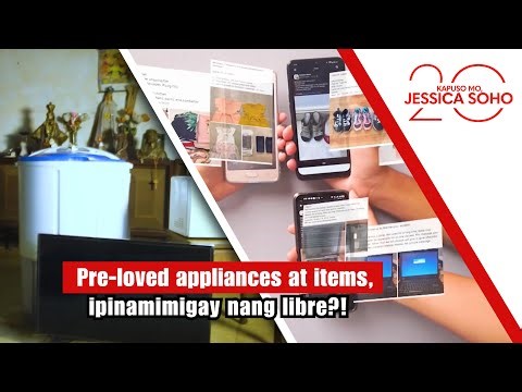 Pre-loved appliances at items, ipinamimigay nang libre?! | Kapuso Mo, Jessica Soho