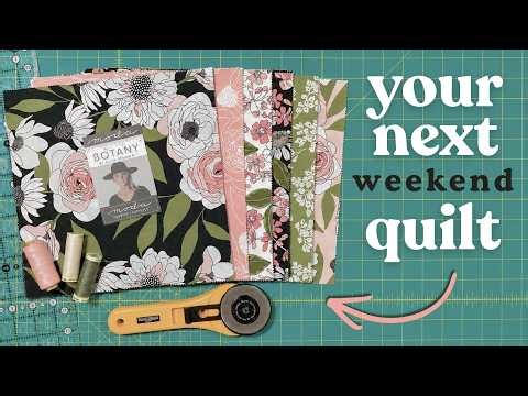 An Easy Layer Cake Quilt That's Perfect for a Weekend project
