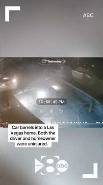 Car crashes into Las Vegas home
