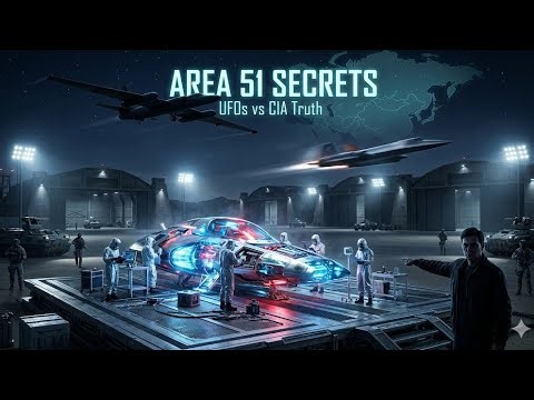 Mystery of area 51 : aliens and usa story 