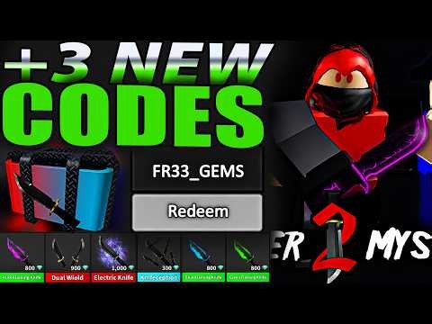 *NEW CODES* ALL WORKING CODES FOR MURDER MYSTERY 2 IN 2026! ROBLOX MURDER MYSTERY 2 CODES