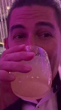 The craziest drink in Las Vegas! #cocktail #datenight #newyearseve