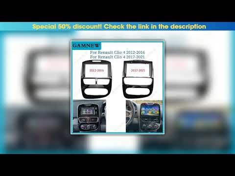 Slide 9 Inch Car Frame Fascia Adapter Canbus Box Decoder Android Radio Audio Dash Fitting Panel Kit