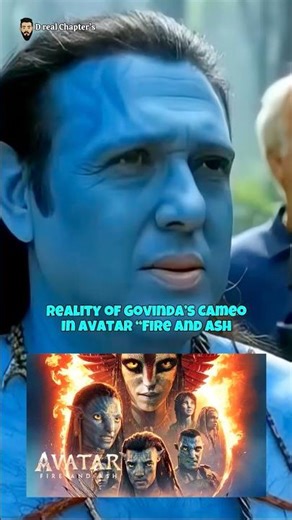 Reality of Govinda Cameo in Avatar “Fire and Ash #bollywood #govinda #avatarfireandash