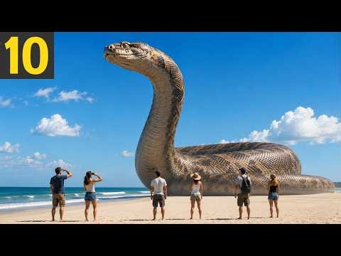 10 BIGGEST SNAKES in History