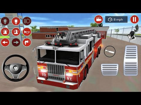 Real Fire Truck Simulator 2026 Part-2- Fire Engine Truck Games - Android Gameplay