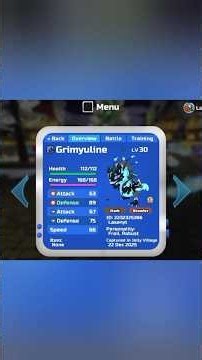 Grimyuline (Burning Yule Reskin) SHOWCASE (Loomian Legacy)