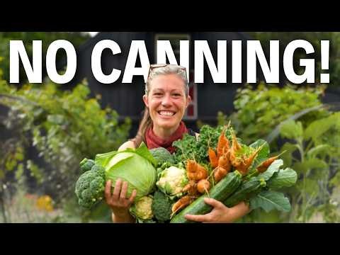 The Lazy Gardener’s Guide to NOT Wasting Your Harvest (15 Easy Tips!)