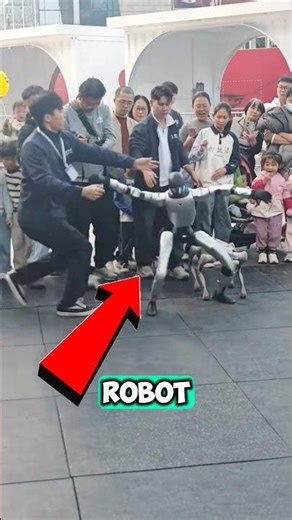 Robot Fell Mid-Show… Then Updated Itself 💀 #shorts #funny #viral