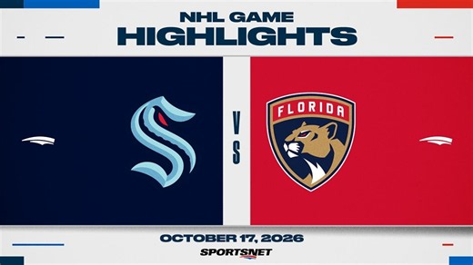 NHL Highlights | Kraken vs. Panthers - October 17, 2026