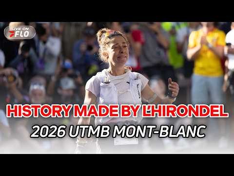 Blandine L’Hirondel Makes History With Fastest Women’s Finish | 2026 UTMB Mont-Blanc