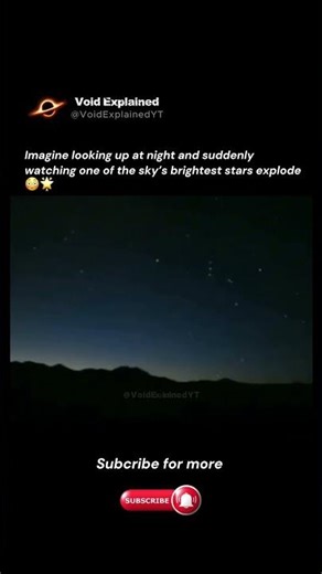 Imagine Watching a Star Explode With Your Own Eyes 😳🌟