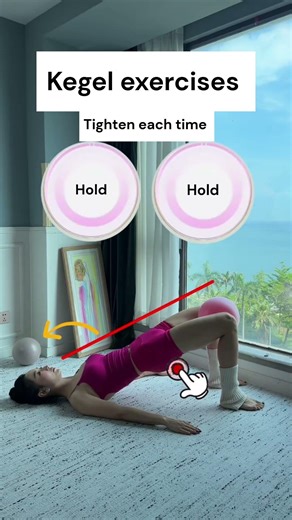 Hold & Tighten 🔥 Best Kegel Exercises for Women | Strong Pelvic Floor Fast