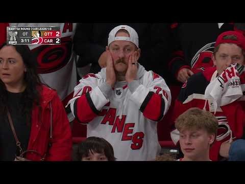 Overtime goal OVERTURNED! Penalty Shot DENIED!! INSANE PLAYOFF SEQUENCE!!!