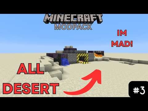 COMPLETELY CRASHING OUT AT THIS MINECRAFT MODPACK