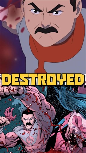 Who did Thragg just rip apart? | Invincible Season 4 #invincible #comics #shorts