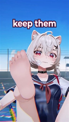Saruei Will Get a FEET UPGRADE! #saruei #vtuber #fypシ #asmr #french #gaming #twitch