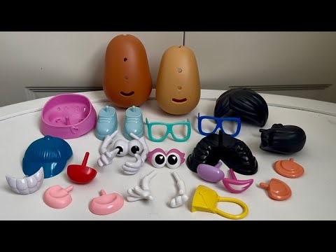 Mr.Potato Head and Mrs.Potato Head apart are mixed together more fun