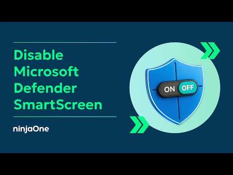 How to Enable or Disable Microsoft Defender SmartScreen in Windows (w/ SCREEN RECORDING)