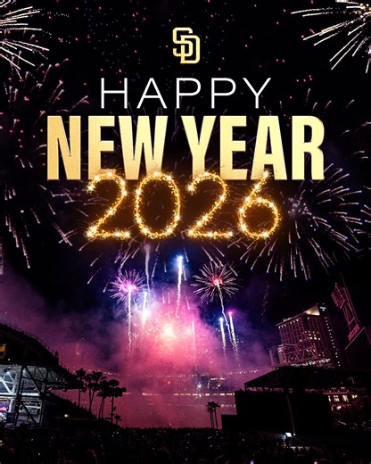 Happy New Year ✨ | San Diego Padres