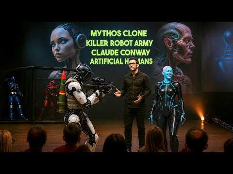 AI Explodes This Month: Mythos Clone, Killer Robot Army, Claude Conway, Artificial Humans & More