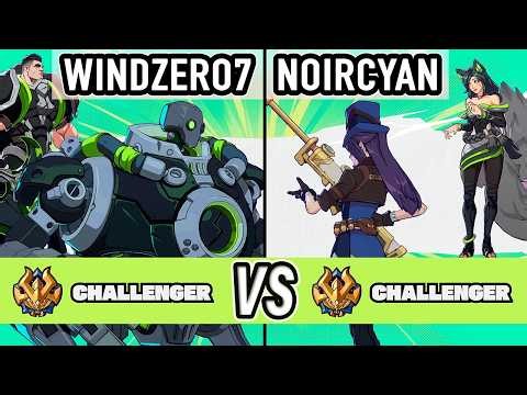 2XKO ▰ Windzero7 (Darius / Blitzcrank) vs NoirCyan (Caitlyn / Ahri) ▰ High Level Gameplay