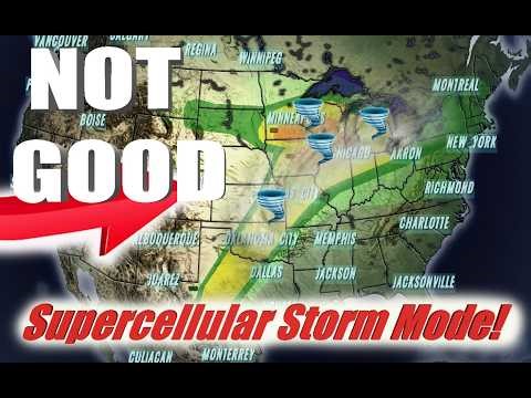 This Just Turned Into A SUPERCELLULAR Storm Mode!