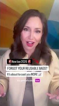 Changed to single-use plastic bag ban law