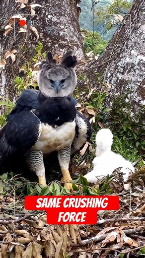 The Bird That Hunts Monkeys By Memorising Their Territories🦅 #wildlife #eagles #monkey
