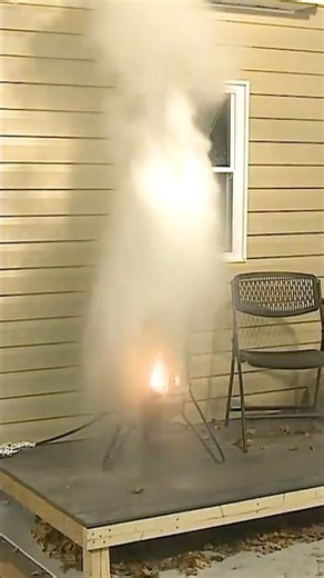 What happens during an explosion? 💥 #science #physics #facts