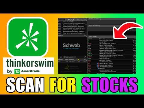 How To Scan For Stocks In Thinkorswim (2026) (Complete Guide)