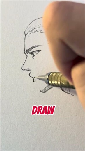 How to draw mouth from side view || Jmarron