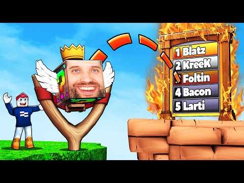FÜR DIESE RANGLISTE MUSS ICH 20.000 ROBUX AUSGEBEN... in Slingshot a LuckyBlock Roblox