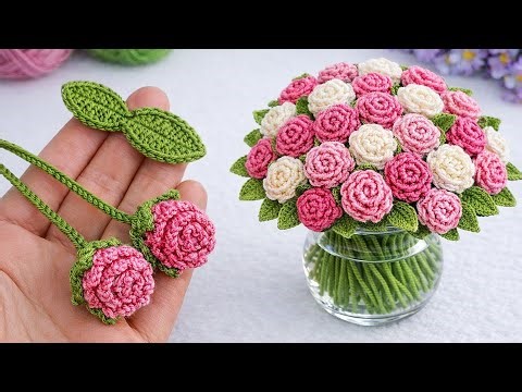 You Won’t Believe These Roses Are Crochet! 🌹