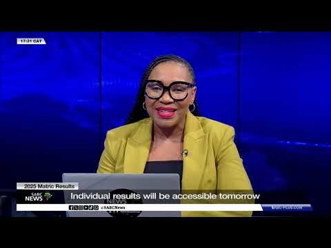 2025 Matric Results | Minister Gwarube to announce NSC results
