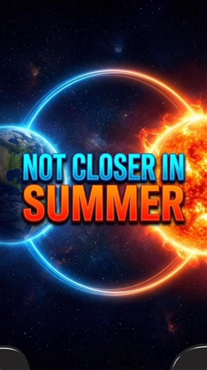 Earth Isn’t Closest to the Sun in Summer ☀️ Here’s Why | Earth's Orbit Explained