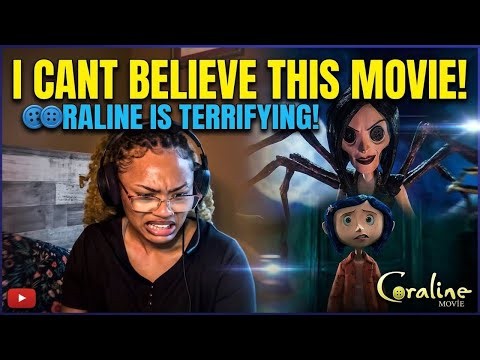CORALINE (2009) | First Time Watching! | MOVIE REACTION!!!