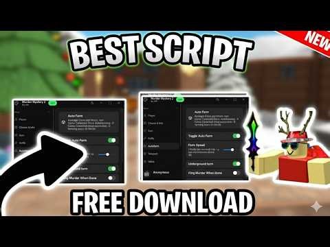 WORKING MM2 Script 2026! 😱 Murder Mystery 2 Script Pastebin (AUTO FARM COINS) ✅