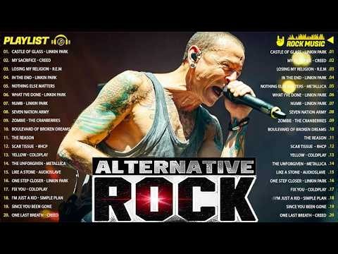 Linkin Park, Nickelback, Metallica, Daughtry, Green Day, Creed Alternative Rock Compilation (2026)