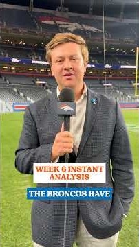 Rapid Reaction to the Broncos' Thursday Night Football win #broncos #nfl #win #analysis #takeaways