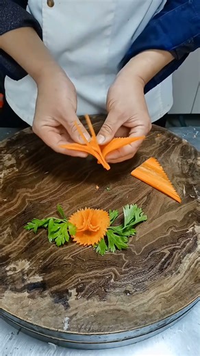 一天不切菜我就浑身难受 #我的切菜作品 #蔬菜花样切法 #摆盘花做法 #切菜