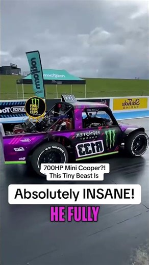 Unleashing 700HP: Liam Doran's Twin Hayabusa Mini Cooper Beast #CarBuild #MiniCooper