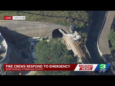 Rescue effort underway at construction site in Stanislaus County