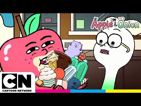 Apple Meets Onion for the First Time | Apple & Onion: The Origins | Cartoon Network UK